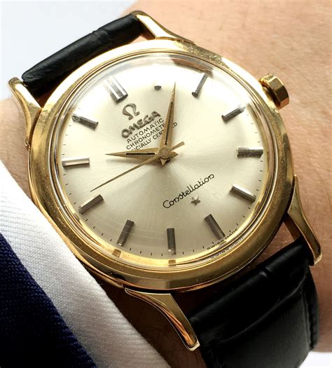 second hand omega constellation watches|vintage Omega Constellation watches 1960s.